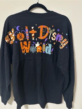 Spirit Jersey Disney Black Halloween Graphic